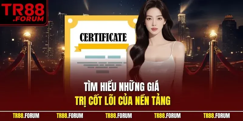 Tìm hiểu những giá trị cốt lõi của nền tảng