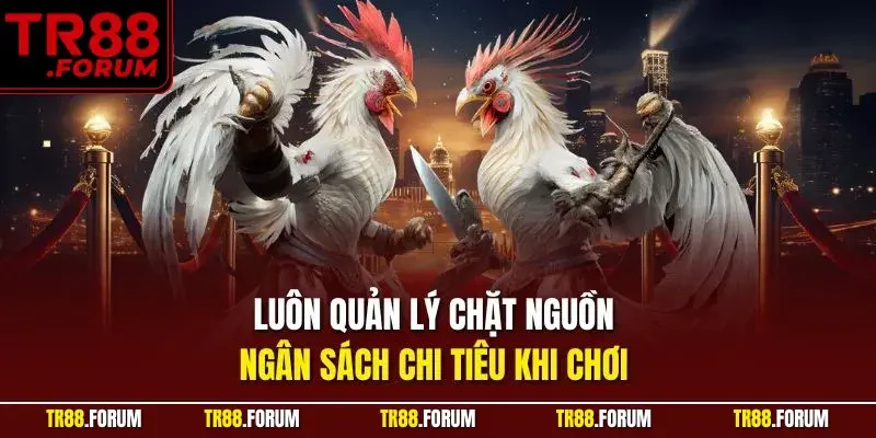 Luôn quản lý chặt nguồn ngân sách chi tiêu khi chơi 